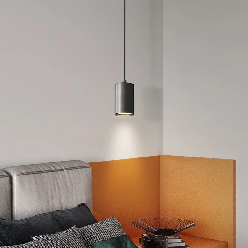 Nordic Minimalistische LED Hanglamp – Moderne IJzeren Design Plafondlamp met Geïntegreerde LED – Strakke Scandinavische Verlichting voor Woonkamer, Slaapkamer & Trap