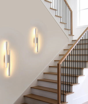 Moderne LED Wandlamp 16W – Minimalistisch Zwart Aluminium Design – Strakke Binnenverlichting voor Slaapkamer, Hal & Eetkamer