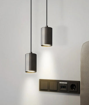 Nordic Minimalistische LED Hanglamp – Moderne IJzeren Design Plafondlamp met Geïntegreerde LED – Strakke Scandinavische Verlichting voor Woonkamer, Slaapkamer & Trap
