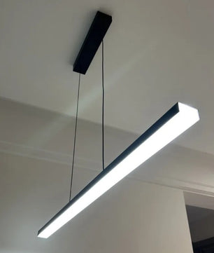Moderne LED Hanglamp – Scandinavische Design Kroonluchter van Acryl & Metaal – LED Pendellamp met Meerdere Lichtkleuren voor Keuken, Eettafel & Bar