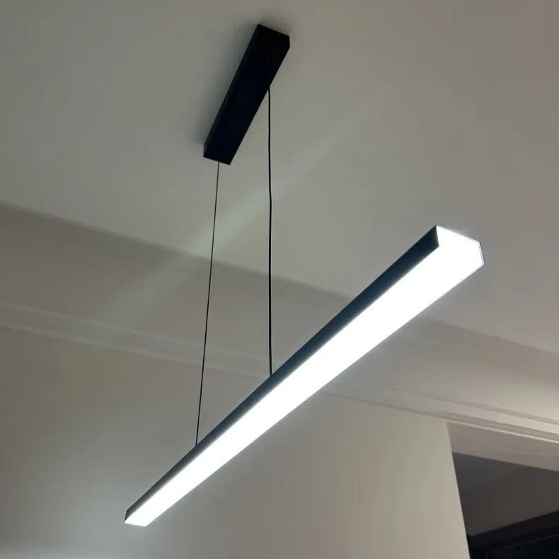 Moderne LED Hanglamp – Scandinavische Design Kroonluchter van Acryl & Metaal – LED Pendellamp met Meerdere Lichtkleuren voor Keuken, Eettafel & Bar