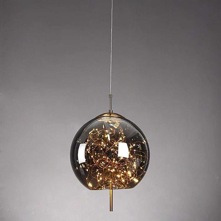 Moderne LED Hanglamp van Glas – Minimalistisch Design – Sfeervolle Verlichting voor Woonkamer, Slaapkamer & Eetkamer