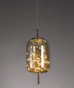 Moderne LED Hanglamp van Glas – Minimalistisch Design – Sfeervolle Verlichting voor Woonkamer, Slaapkamer & Eetkamer