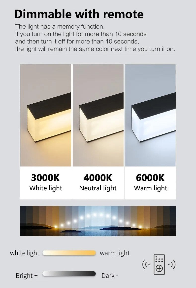 Moderne LED Hanglamp – Scandinavische Design Kroonluchter van Acryl & Metaal – LED Pendellamp met Meerdere Lichtkleuren voor Keuken, Eettafel & Bar