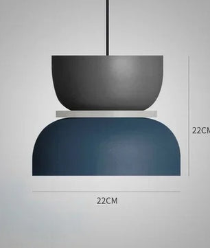 Moderne Macaron LED Hanglamp – Kleurrijke Plafondlamp voor Eetkamer, Slaapkamer & Café