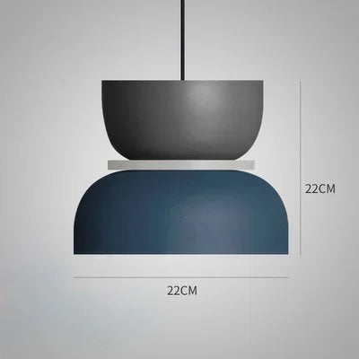 Moderne Macaron LED Hanglamp – Kleurrijke Plafondlamp voor Eetkamer, Slaapkamer & Café