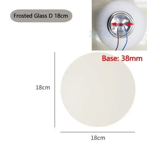 Moderne Glazen Wandlamp – Bauhaus Ronde Melkwitte Bal met G9 LED voor Slaapkamer en Woonkamer