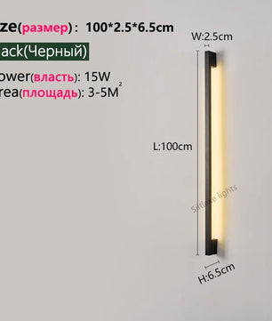 Moderne LED Wandlamp – Minimalistisch Design met Geheugenfunctie voor Woonkamer en Slaapkamer