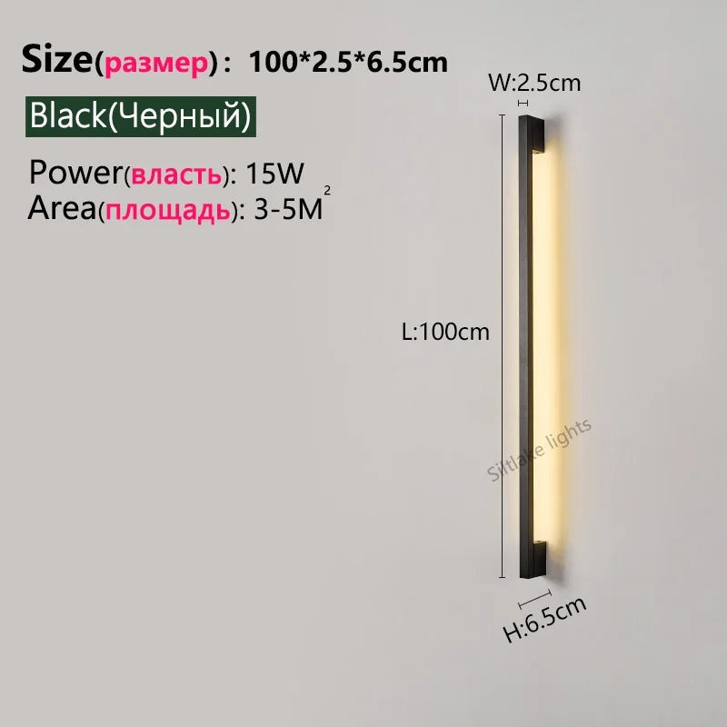 Moderne LED Wandlamp – Minimalistisch Design met Geheugenfunctie voor Woonkamer en Slaapkamer
