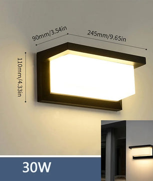 LED Buitenwandlamp met Bewegingssensor – Waterdicht IP66 voor Tuin, Veranda en Entree