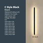 Outdoor LED Wandlamp IP65 – Waterdichte Scandinavische Wandverlichting met Warm Neutraal of Koel Licht voor Tuin en Interieur