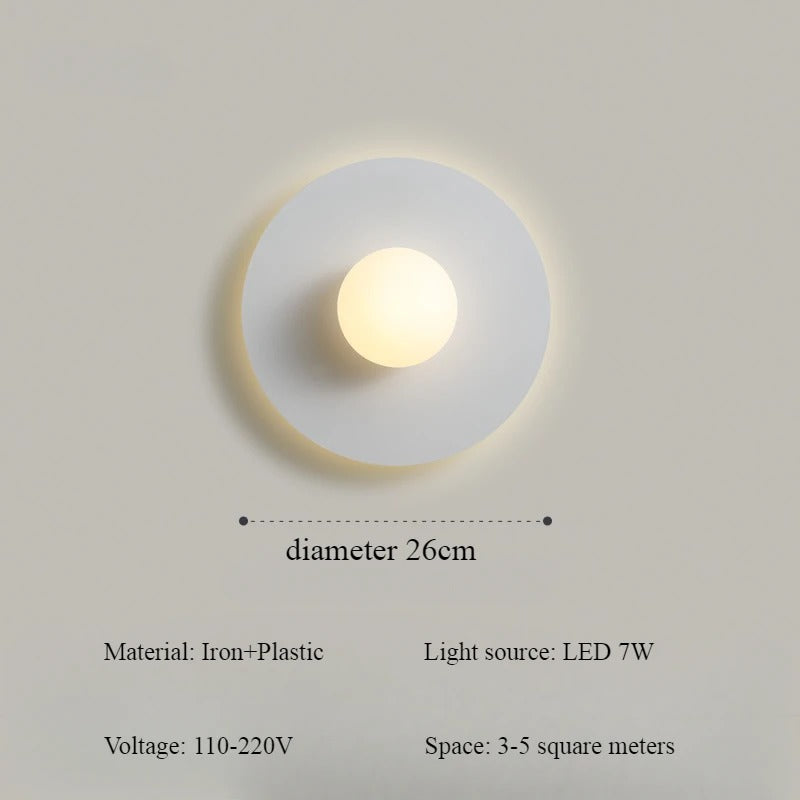 Scandinavische Houten Wandlamp – Natuurlijk Hout met LED Verlichting – Modern Bedlampje en Sfeerverlichting voor Slaapkamer en Woonkamer