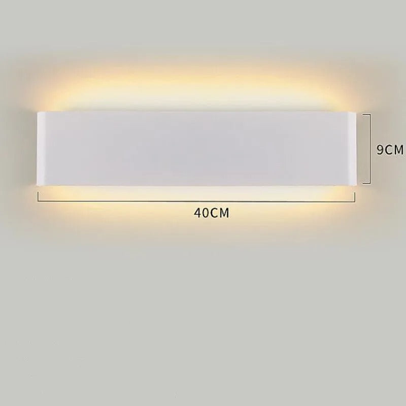 Moderne LED Wandlamp met Bluetooth en Afstandsbediening – Dimbare Wandverlichting met 3 Lichtkleuren voor Interieur