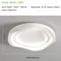 Minimalistische Witte LED Plafondlamp – Moderne Aluminium Plafondverlichting – Mat Design voor Woonkamer en Slaapkamer