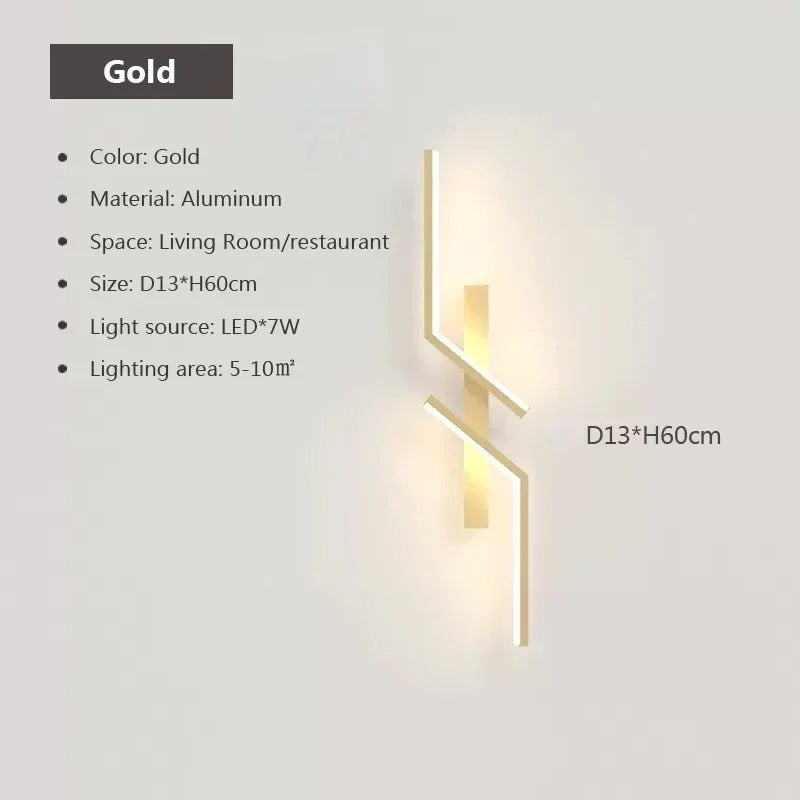 Moderne LED Wandlamp – Up en Down Verlichting voor Woonkamer en Slaapkamer