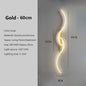 Moderne LED Wandlamp – Minimalistische Lange Strip Wandverlichting voor Slaapkamer & Woonkamer
