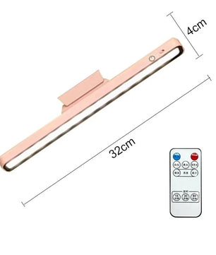 LED Bureaulamp met Magneet – USB Oplaadbaar, Traploos Dimbaar – Draadloze Leeslamp met 3 Kleurtemperaturen