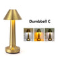 Oplaadbare LED Tafellamp met Touch Bediening – Retro Design – Dimbaar met 3 Lichtkleuren en Type-C Opladen