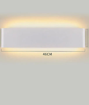 Moderne LED Wandlamp met Bluetooth en Afstandsbediening – Dimbare Wandverlichting met 3 Lichtkleuren voor Interieur