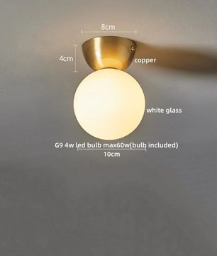 Moderne LED Plafondlamp van Glas en IJzer – Nordic en Japanse Stijl – Minimalistische G9 Plafondverlichting voor Woonkamer, Slaapkamer en Gang