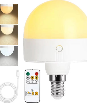 Vintage Glazen Wandlamp – Draadloos en Oplaadbaar met RGB LED – Decoratieve Wandverlichting met Afstandsbediening voor Woonkamer en Slaapkamer