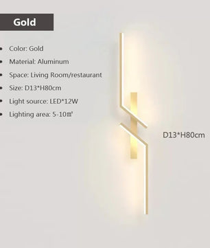 Moderne LED Wandlamp – Up en Down Verlichting voor Woonkamer en Slaapkamer