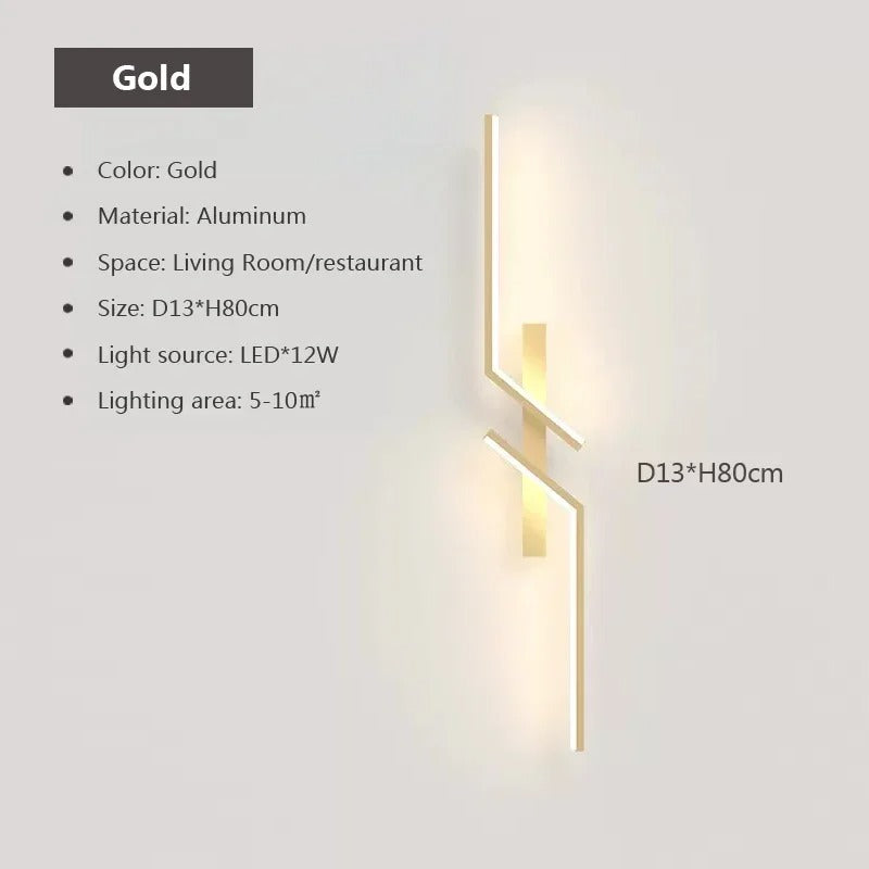 Moderne LED Wandlamp – Up en Down Verlichting voor Woonkamer en Slaapkamer