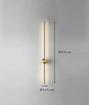 Nordic Wandlamp – Minimalistisch Metaal & LED, Luxe Design voor Woonkamer, Slaapkamer & Hotel