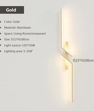 Moderne LED Wandlamp – Up en Down Verlichting voor Woonkamer en Slaapkamer