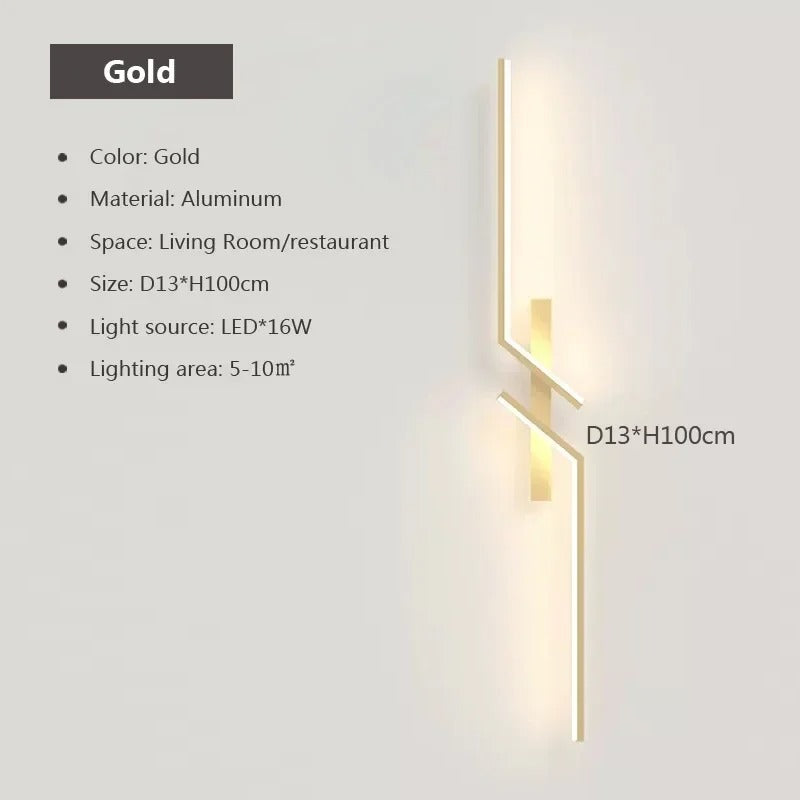 Moderne LED Wandlamp – Up en Down Verlichting voor Woonkamer en Slaapkamer