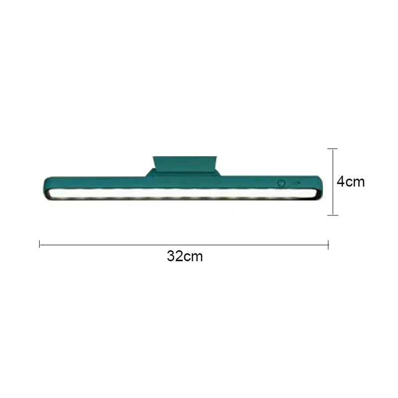 LED Bureaulamp met Magneet – USB Oplaadbaar, Traploos Dimbaar – Draadloze Leeslamp met 3 Kleurtemperaturen
