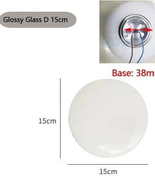 Moderne Glazen Wandlamp – Bauhaus Ronde Melkwitte Bal met G9 LED voor Slaapkamer en Woonkamer