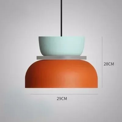 Moderne Macaron LED Hanglamp – Kleurrijke Plafondlamp voor Eetkamer, Slaapkamer & Café