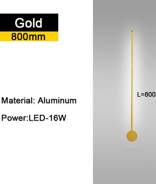 350° Draaibare LED Wandlamp – Moderne Verstelbare Wandverlichting voor Woonkamer, Slaapkamer en Trap