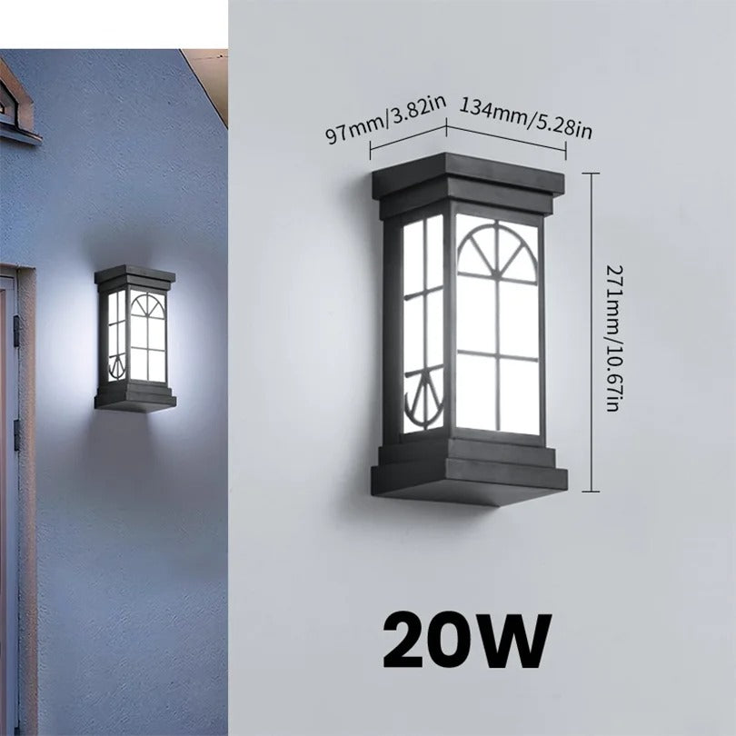 LED Buitenwandlamp met Bewegingssensor – Waterdicht IP66 voor Tuin, Veranda en Entree