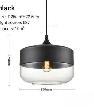 Nordic LED Hanglamp – Moderne Glas & Houten Plafondlamp voor Woonkamer, Slaapkamer & Eetkamer