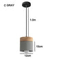 Nordic Moderne LED Hanglamp – Aluminium & Hout Plafondlamp voor Keuken, Bar & Woonkamer
