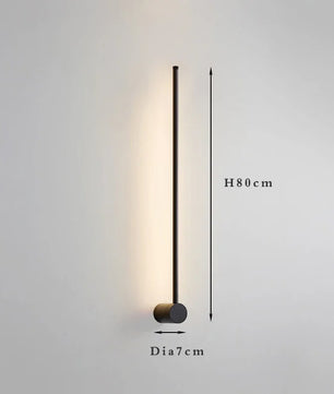 Nordic Wandlamp – Minimalistisch Metaal & LED, Luxe Design voor Woonkamer, Slaapkamer & Hotel