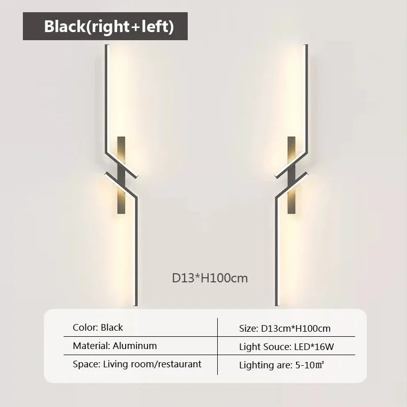 Moderne LED Wandlamp – Up en Down Verlichting voor Woonkamer en Slaapkamer