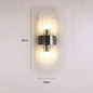 Luxe Gouden LED Wandlamp – RVS & Kristal Binnenverlichting, Modern & Elegant