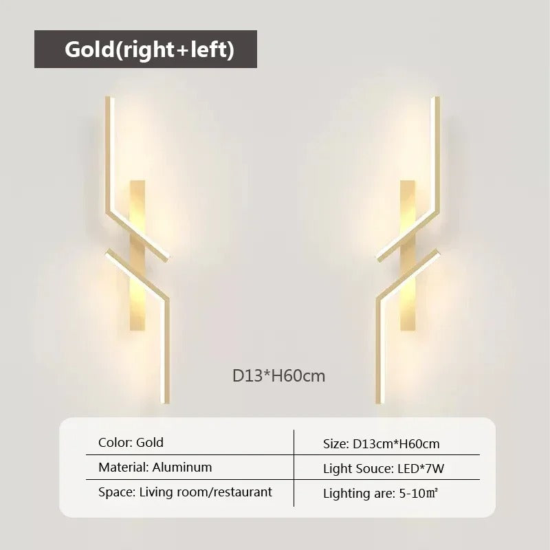 Moderne LED Wandlamp – Up en Down Verlichting voor Woonkamer en Slaapkamer