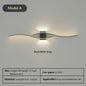 Moderne LED Wandlamp – Minimalistisch Design voor Slaapkamer, Woonkamer en Gang