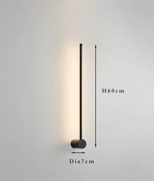 Nordic Wandlamp – Minimalistisch Metaal & LED, Luxe Design voor Woonkamer, Slaapkamer & Hotel