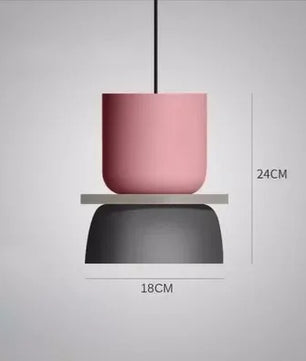 Moderne Macaron LED Hanglamp – Kleurrijke Plafondlamp voor Eetkamer, Slaapkamer & Café