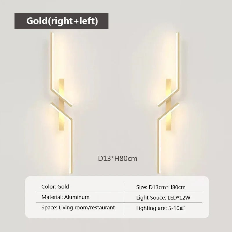 Moderne LED Wandlamp – Up en Down Verlichting voor Woonkamer en Slaapkamer