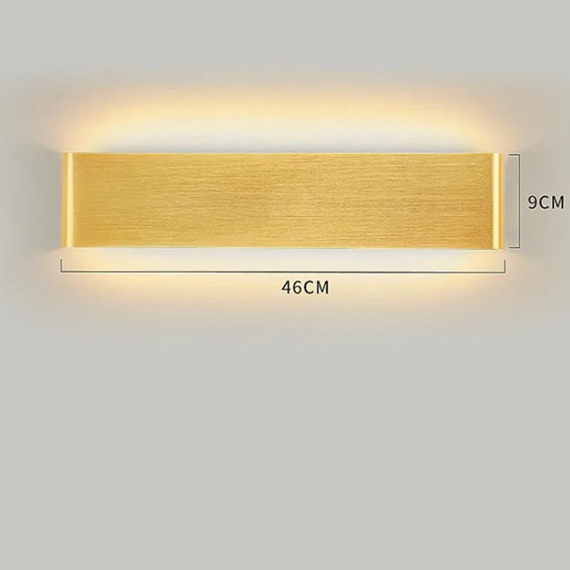 Moderne LED Wandlamp met Bluetooth en Afstandsbediening – Dimbare Wandverlichting met 3 Lichtkleuren voor Interieur