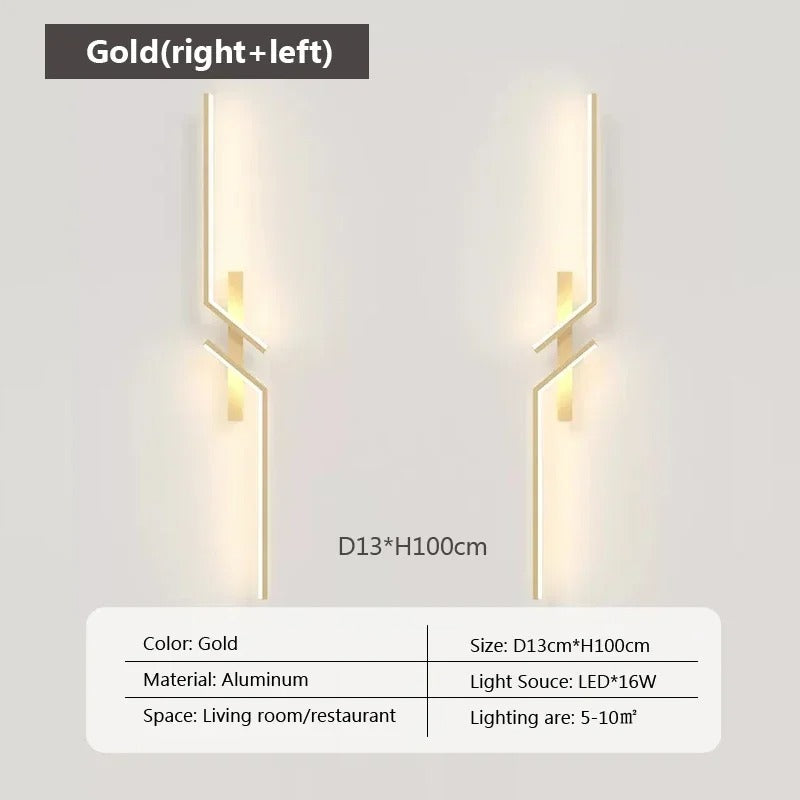 Moderne LED Wandlamp – Up en Down Verlichting voor Woonkamer en Slaapkamer
