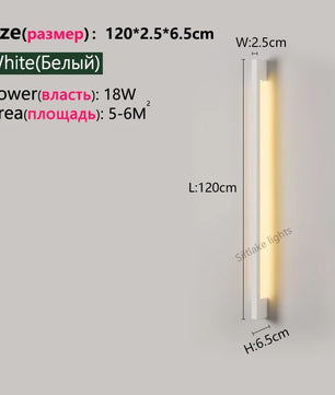 Moderne LED Wandlamp – Minimalistisch Design met Geheugenfunctie voor Woonkamer en Slaapkamer