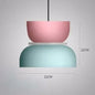 Moderne Macaron LED Hanglamp – Kleurrijke Plafondlamp voor Eetkamer, Slaapkamer & Café