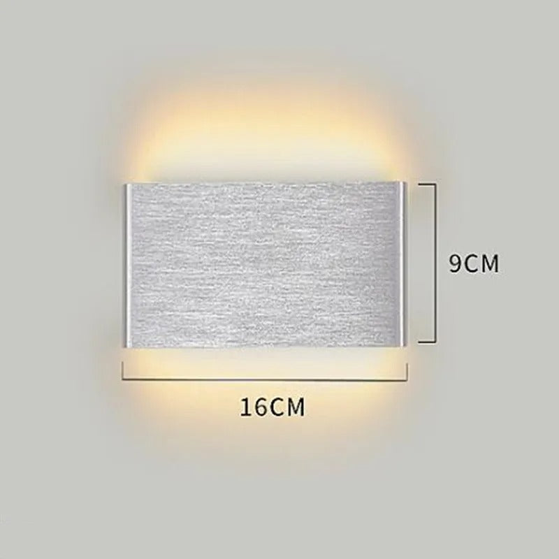 Moderne LED Wandlamp met Bluetooth en Afstandsbediening – Dimbare Wandverlichting met 3 Lichtkleuren voor Interieur